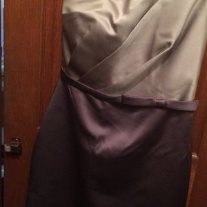 Alfredo Angelo bridesmaid dress. Size two. Gray.